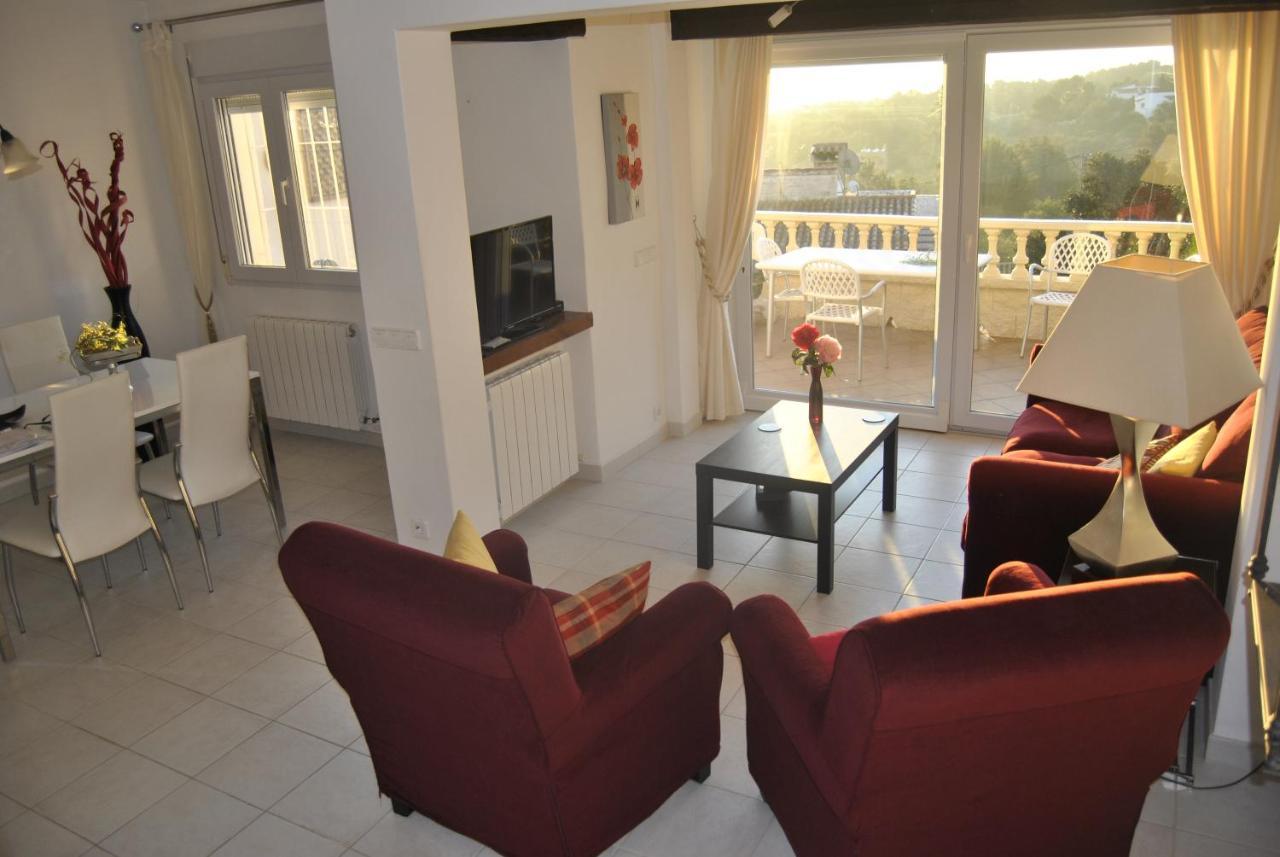 Rosalalinda - Cosy Semi-Detached Home With Sea Views And Large Terrace Moraira Eksteriør bilde