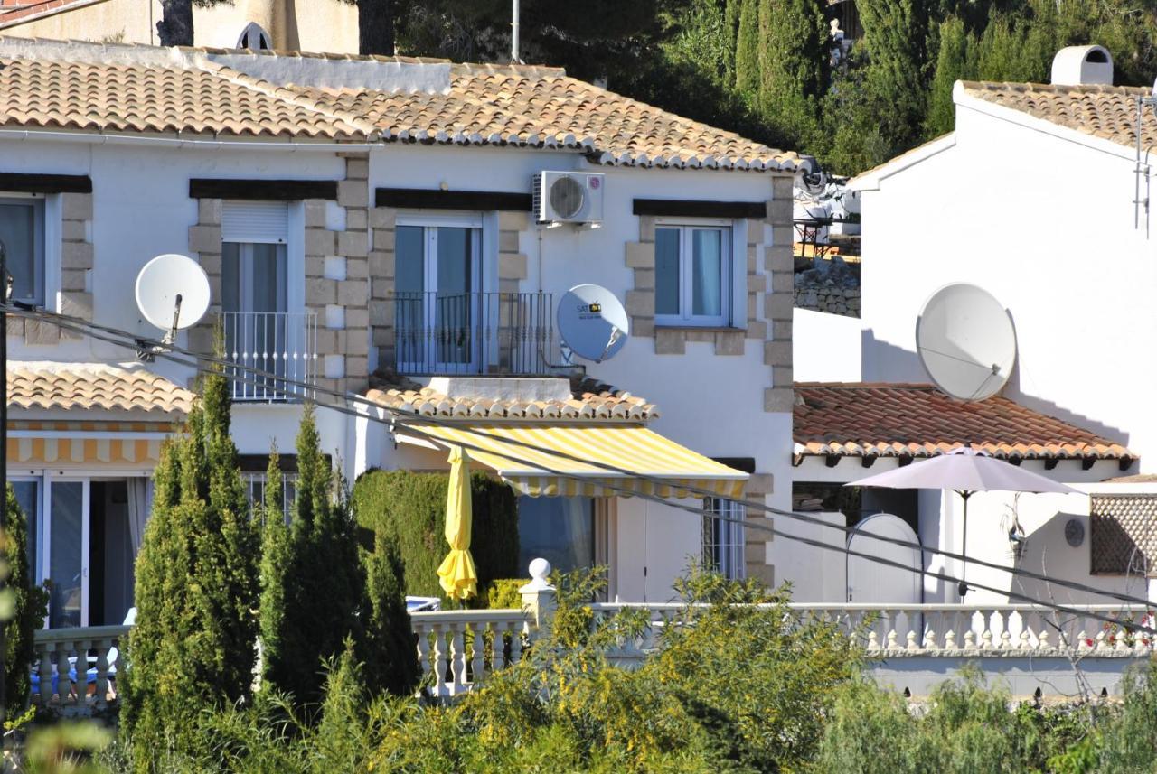 Rosalalinda - Cosy Semi-Detached Home With Sea Views And Large Terrace Moraira Eksteriør bilde