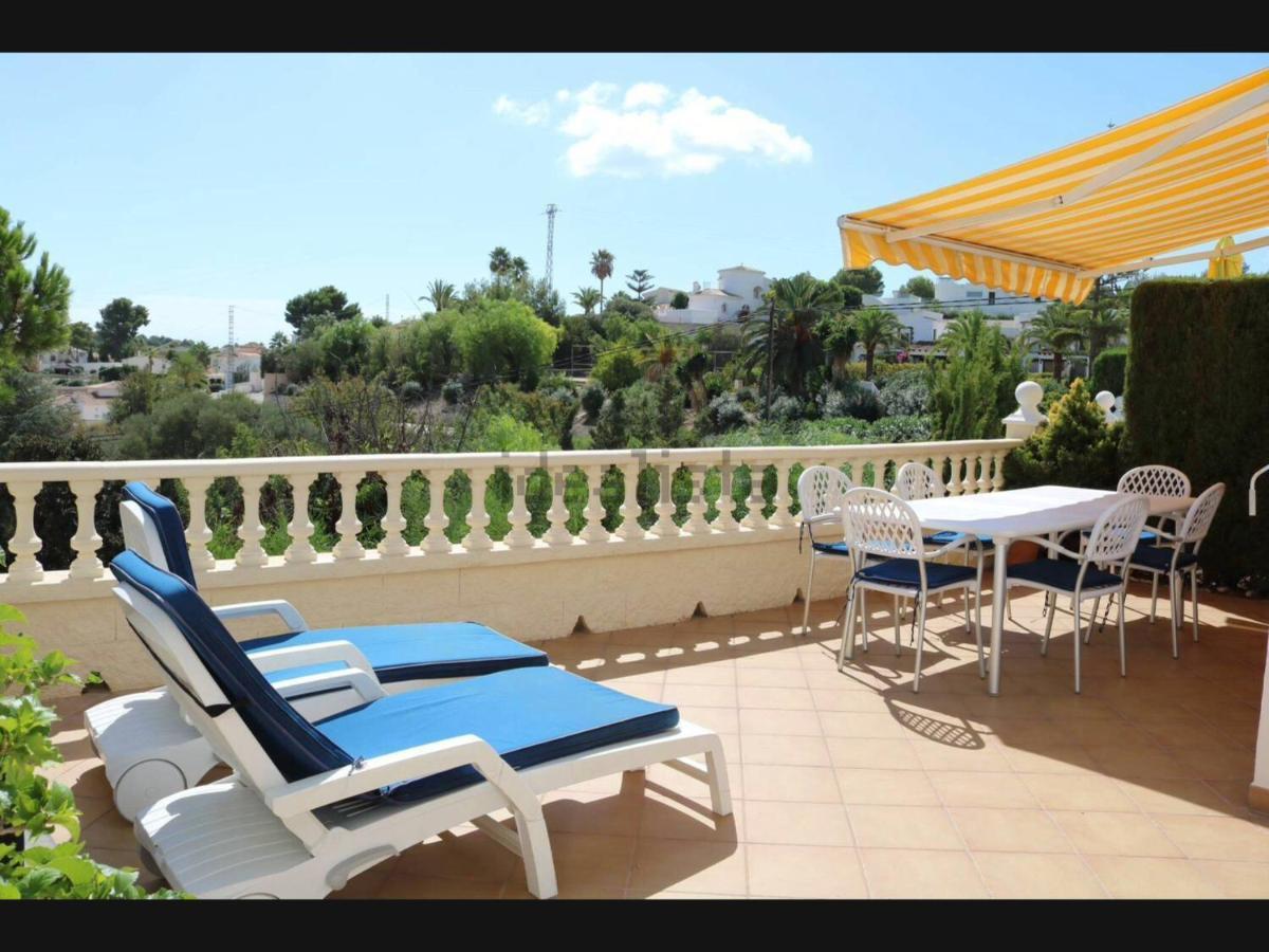 Rosalalinda - Cosy Semi-Detached Home With Sea Views And Large Terrace Moraira Eksteriør bilde