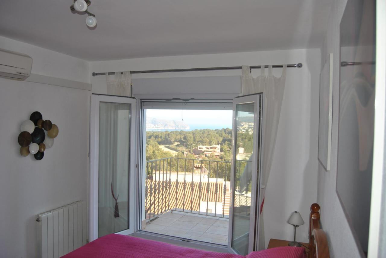 Rosalalinda - Cosy Semi-Detached Home With Sea Views And Large Terrace Moraira Eksteriør bilde